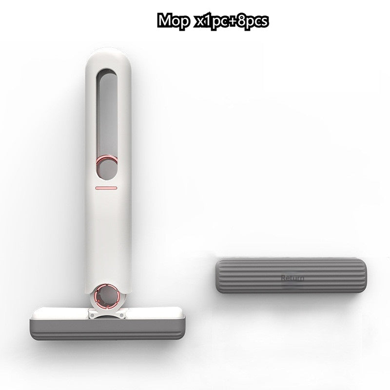 Mini Mops Floor Cleaning Sponge Squeeze Mop Household