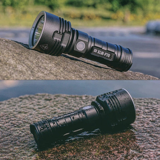 Super Bright Rechargeable LED Focus Flashlight