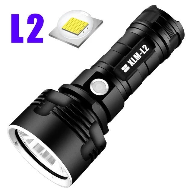 Super Bright Rechargeable LED Focus Flashlight