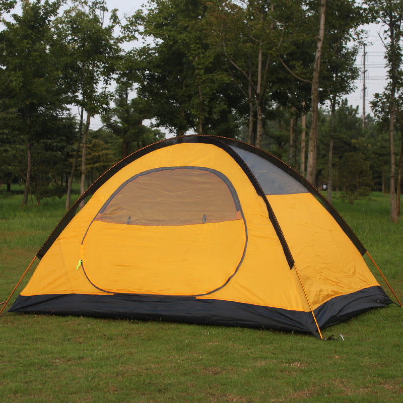 Outdoor Double-layer Aluminum Pole Camping  Tent