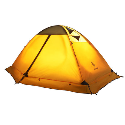 Outdoor Double-layer Aluminum Pole Camping  Tent