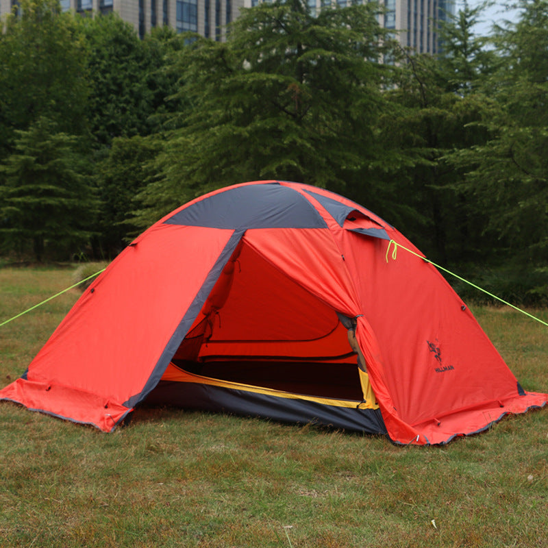 Outdoor Double-layer Aluminum Pole Camping  Tent