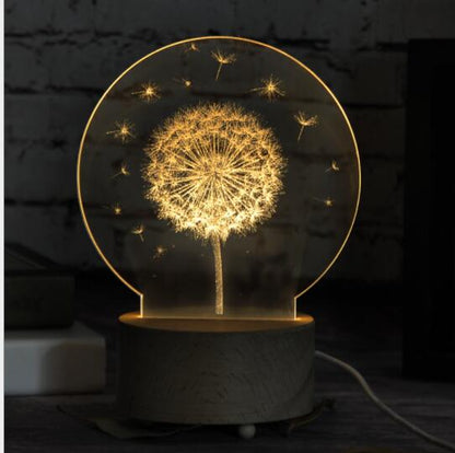 Romantic Jellyfish LED Night Light – Touch Control
