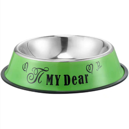 pet bowl pet feeding basin