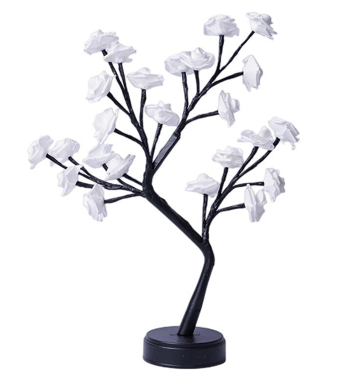 USB Rose Flower Tree Table Lamp – Fairy Night Light Gift