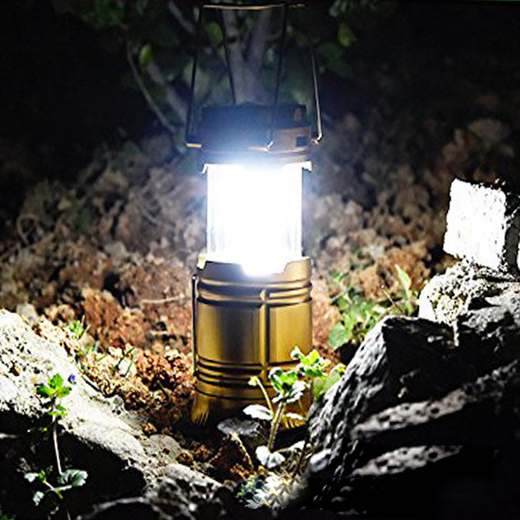 Solar charging lantern outdoor camping tent lamp