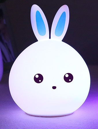 Cute Bunny Touch LED Night Light for Kids
