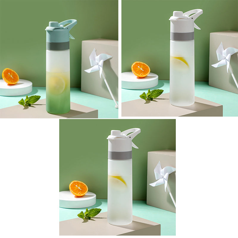 Spray Water Bottle For Girls Outdoor Sport Fitness
