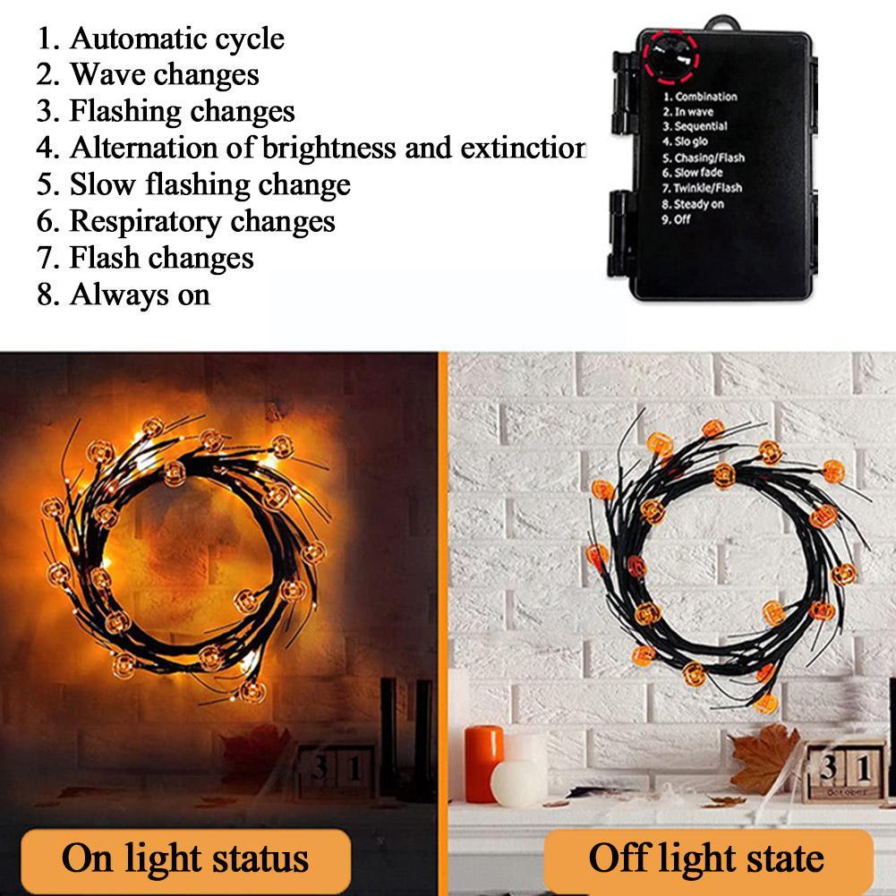 Halloween LED String Lights for Party and Home Decor