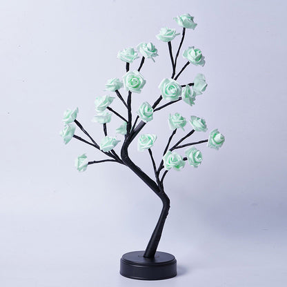 USB Rose Flower Tree Table Lamp – Fairy Night Light Gift