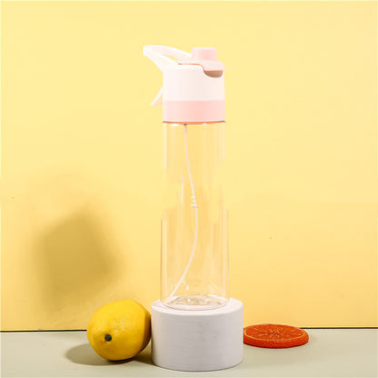 Spray Water Bottle For Girls Outdoor Sport Fitness