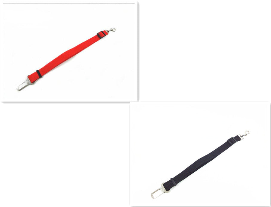 Correa de viaje ajustable para cinturón de seguridad de coche para perros y mascotas