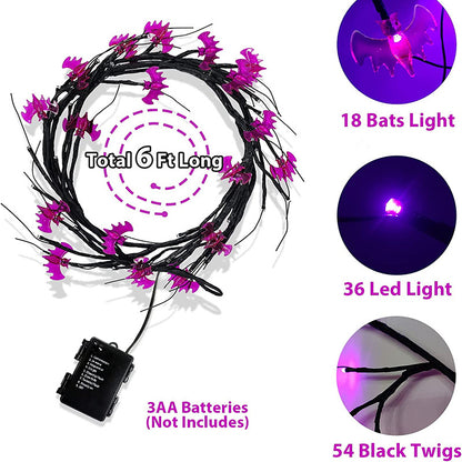 Halloween LED String Lights for Party and Home Decor